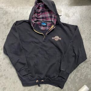 Sunstone black hooded sweater